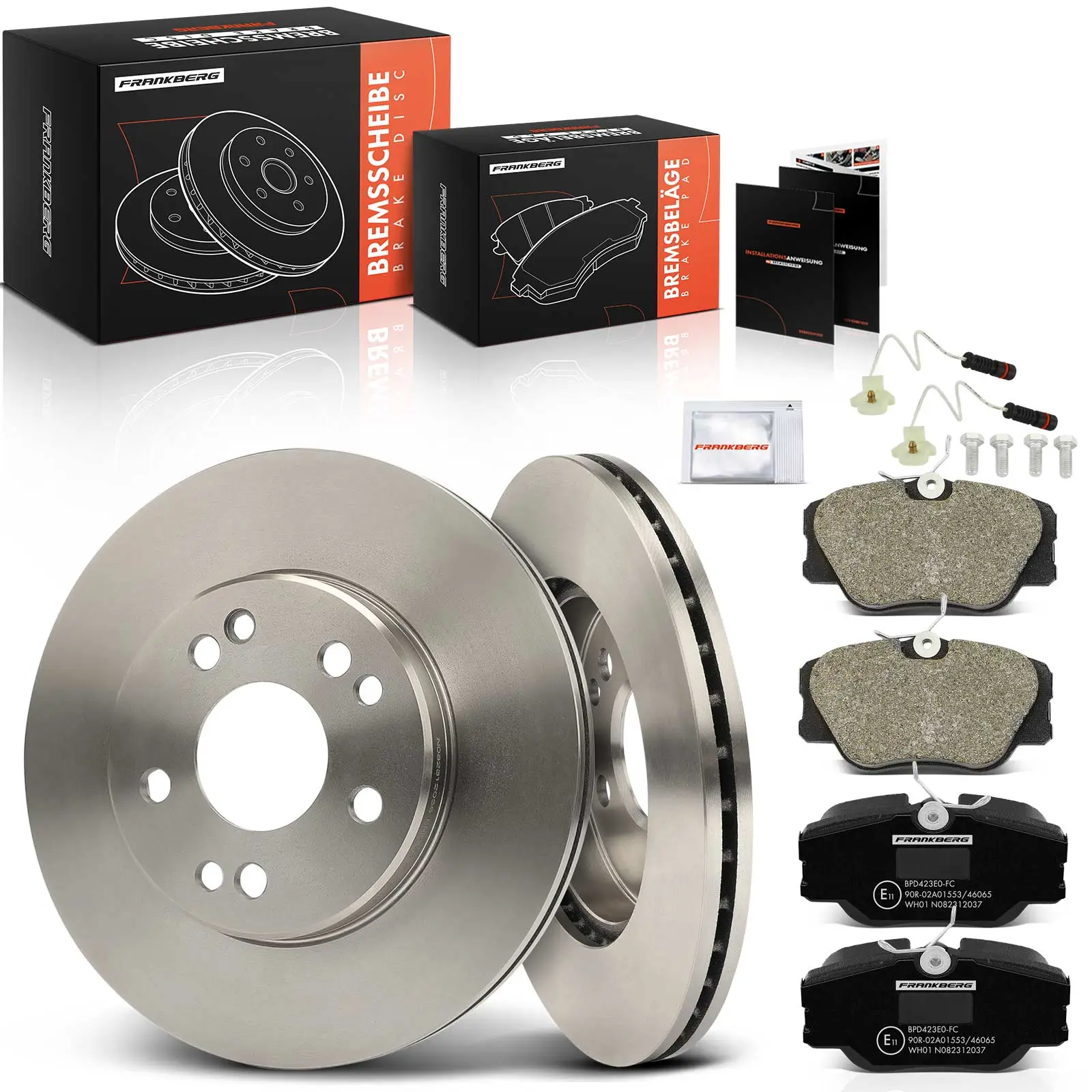 Bremsensatz, Scheibenbremse Vorderachse Frankberg 5481FB0033285