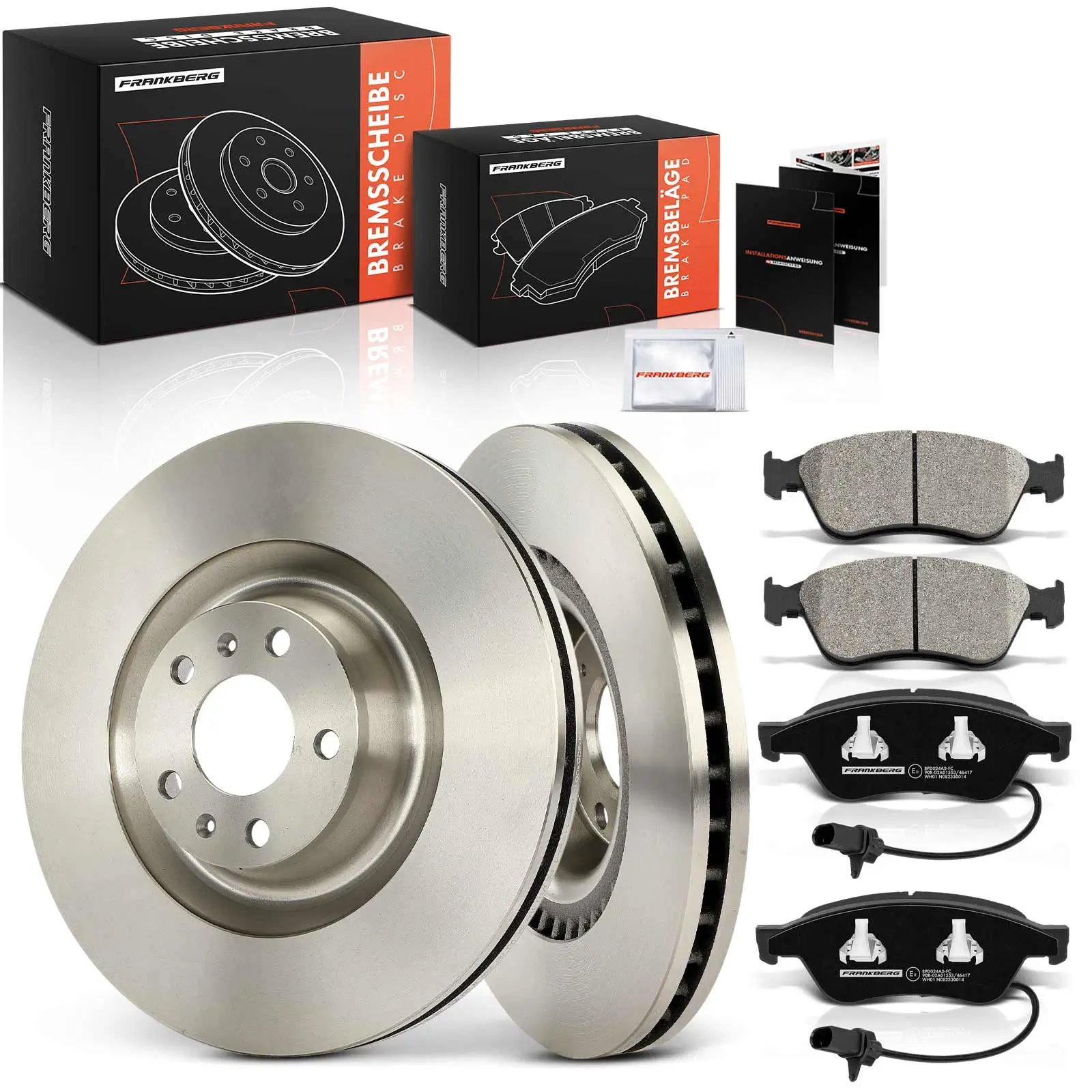 Bremsensatz, Scheibenbremse Vorderachse Frankberg 5481FB0033288