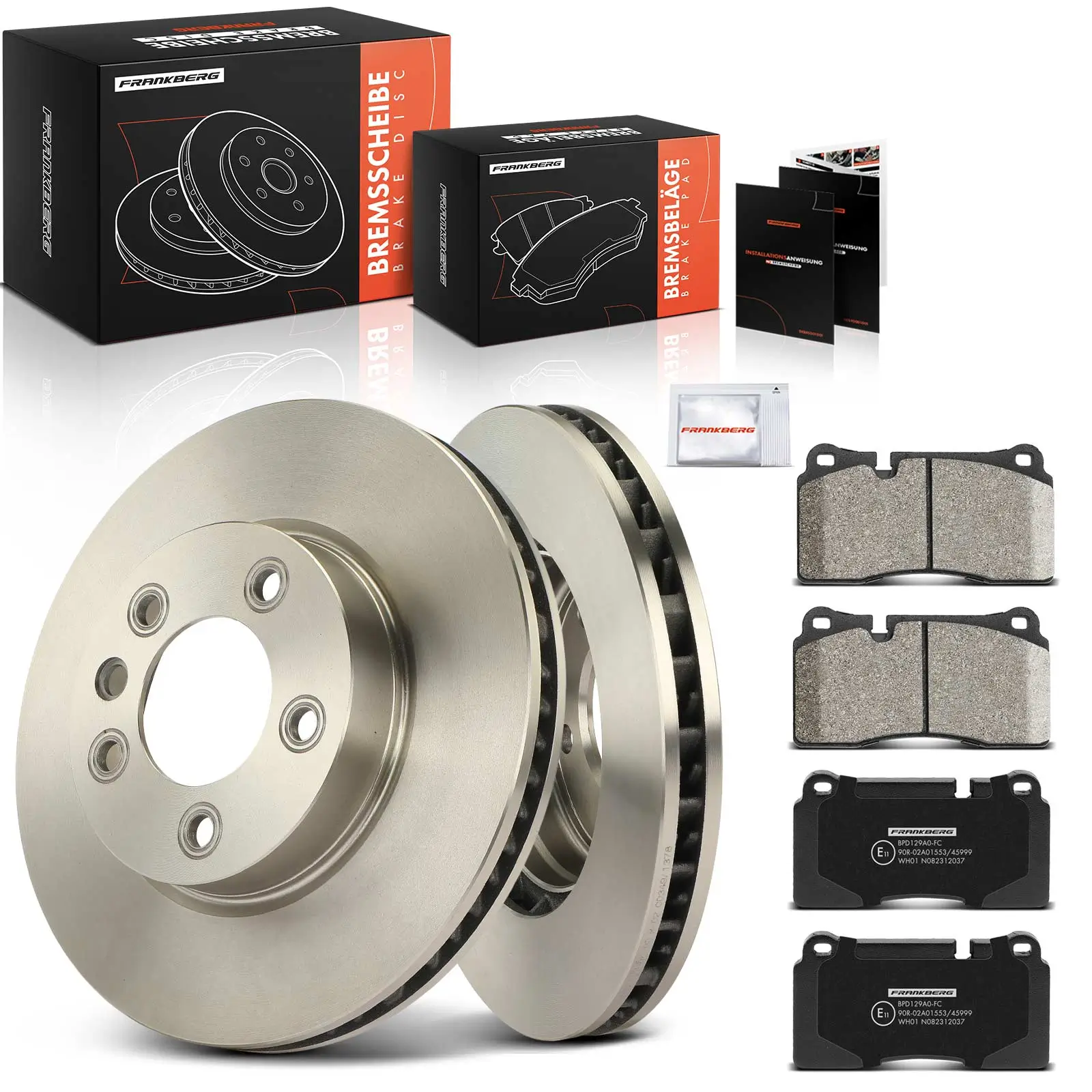 Bremsensatz, Scheibenbremse Vorderachse Frankberg 5481FB0033299