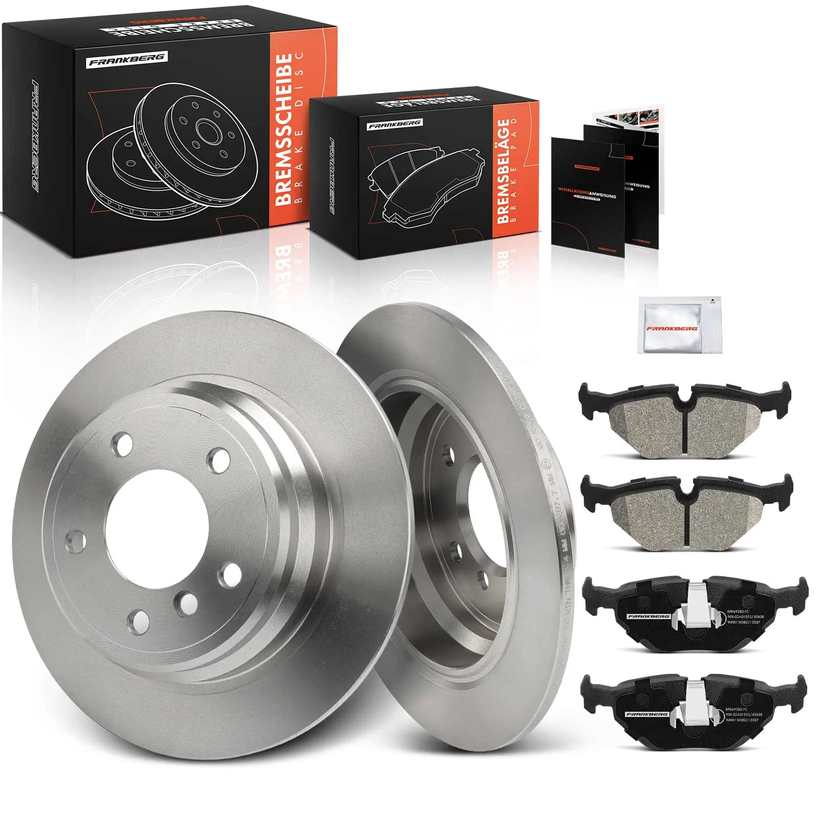 Bremsensatz, Scheibenbremse Hinterachse Frankberg 5481FB0033303