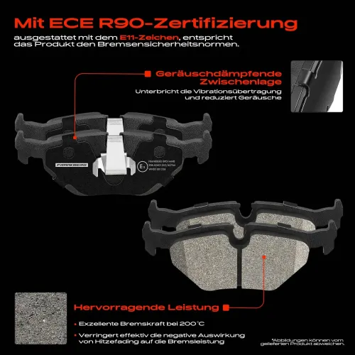 Bremsensatz, Scheibenbremse Hinterachse Frankberg 5481FB0033303 Bild Bremsensatz, Scheibenbremse Hinterachse Frankberg 5481FB0033303