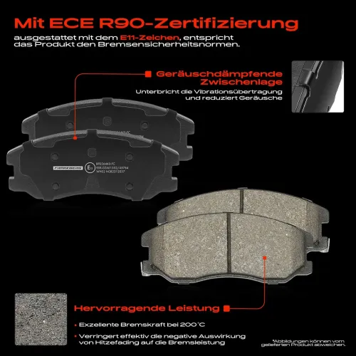 Bremsensatz, Scheibenbremse Vorderachse Frankberg 5481FB0033309 Bild Bremsensatz, Scheibenbremse Vorderachse Frankberg 5481FB0033309