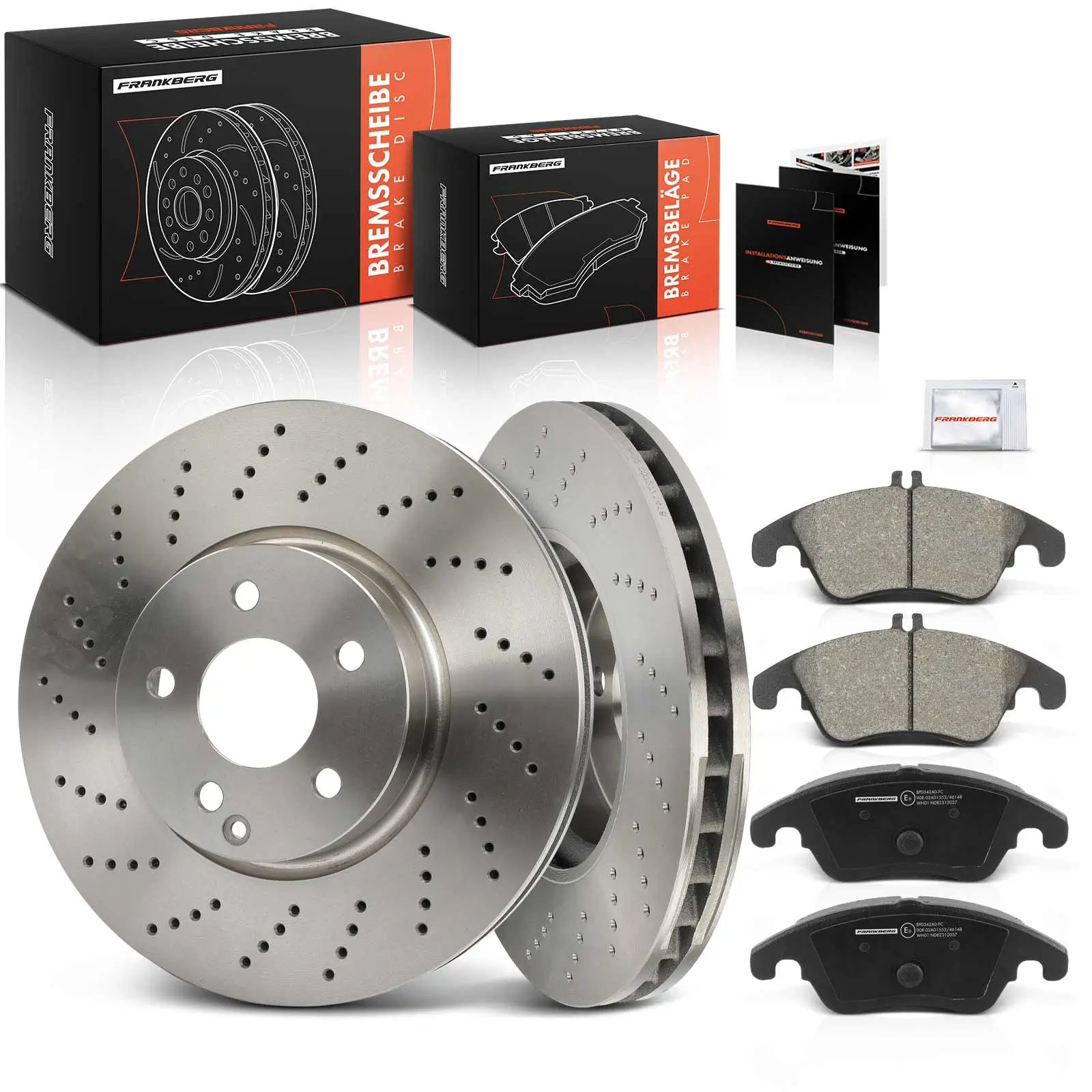 Bremsensatz, Scheibenbremse Vorderachse Frankberg 5481FB0033310