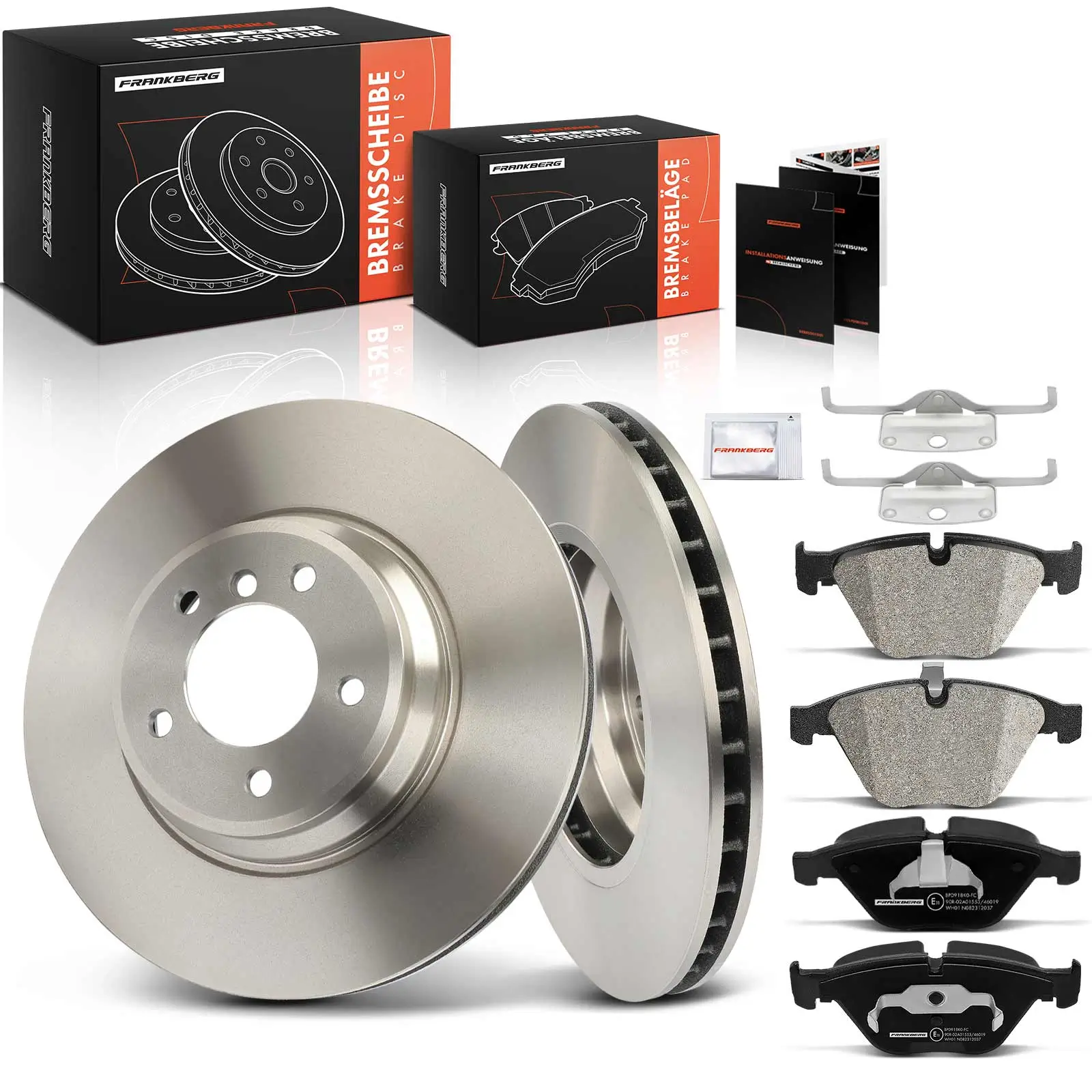 Bremsensatz, Scheibenbremse Vorderachse Frankberg 5481FB0033312