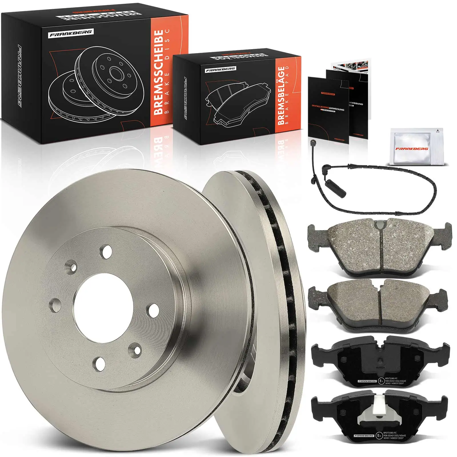 Bremsensatz, Scheibenbremse Vorderachse Frankberg 5481FB0033317