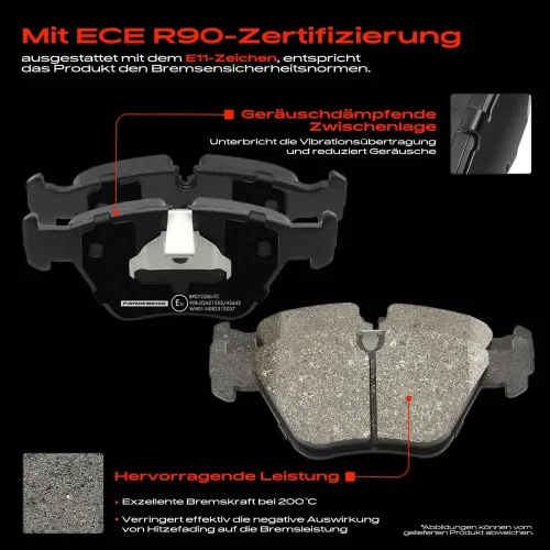 Bremsensatz, Scheibenbremse Vorderachse Frankberg 5481FB0033317 Bild Bremsensatz, Scheibenbremse Vorderachse Frankberg 5481FB0033317