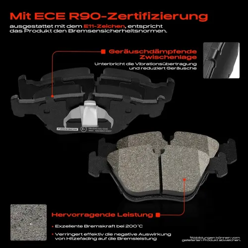 Bremsensatz, Scheibenbremse Vorderachse Frankberg 5481FB0033318 Bild Bremsensatz, Scheibenbremse Vorderachse Frankberg 5481FB0033318