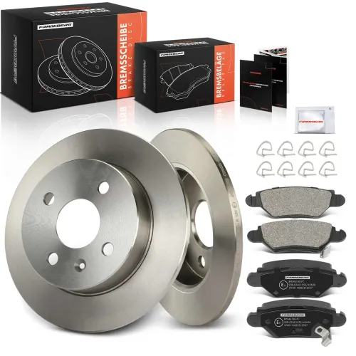 Bremsensatz, Scheibenbremse Hinterachse Frankberg 5481FB0033326 Bild Bremsensatz, Scheibenbremse Hinterachse Frankberg 5481FB0033326