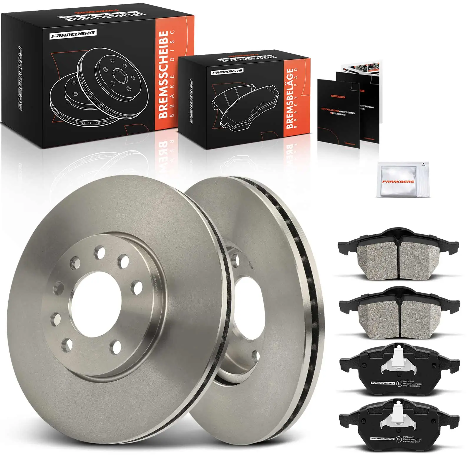 Bremsensatz, Scheibenbremse Vorderachse Frankberg 5481FB0033328