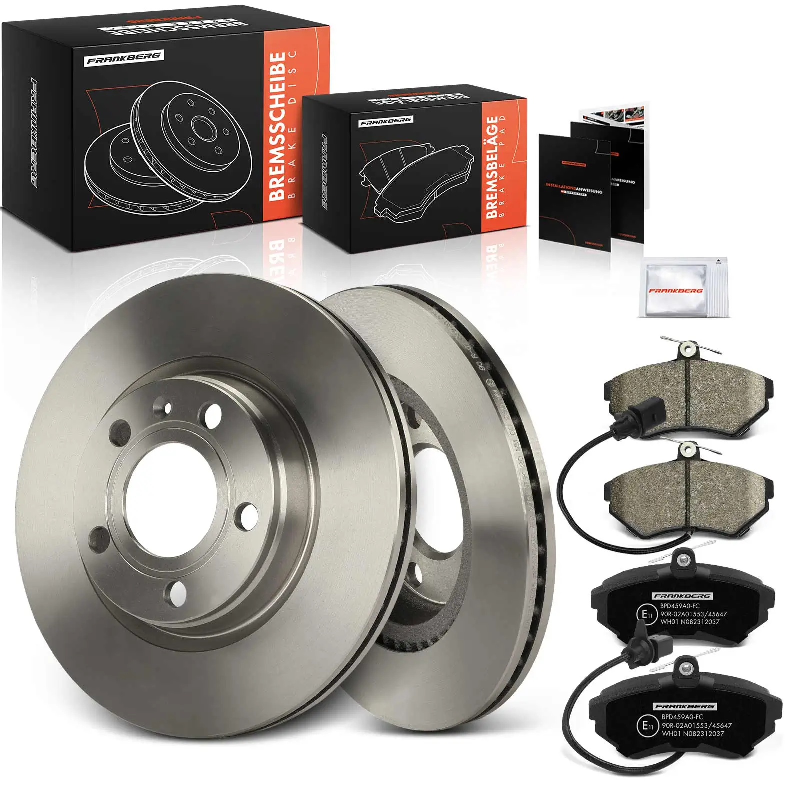 Bremsensatz, Scheibenbremse Vorderachse Frankberg 5481FB0033335