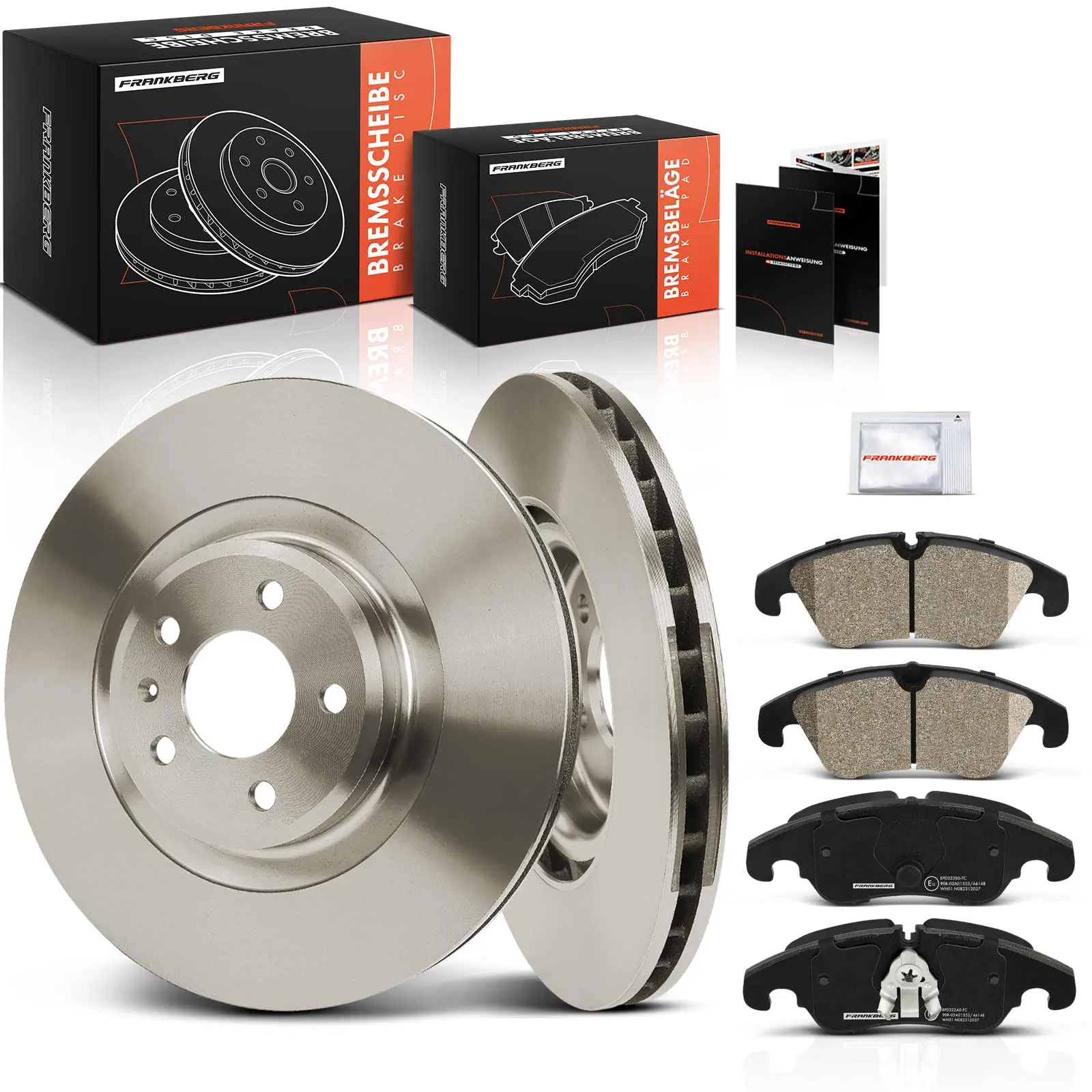 Bremsensatz, Scheibenbremse Vorderachse Frankberg 5481FB0033341