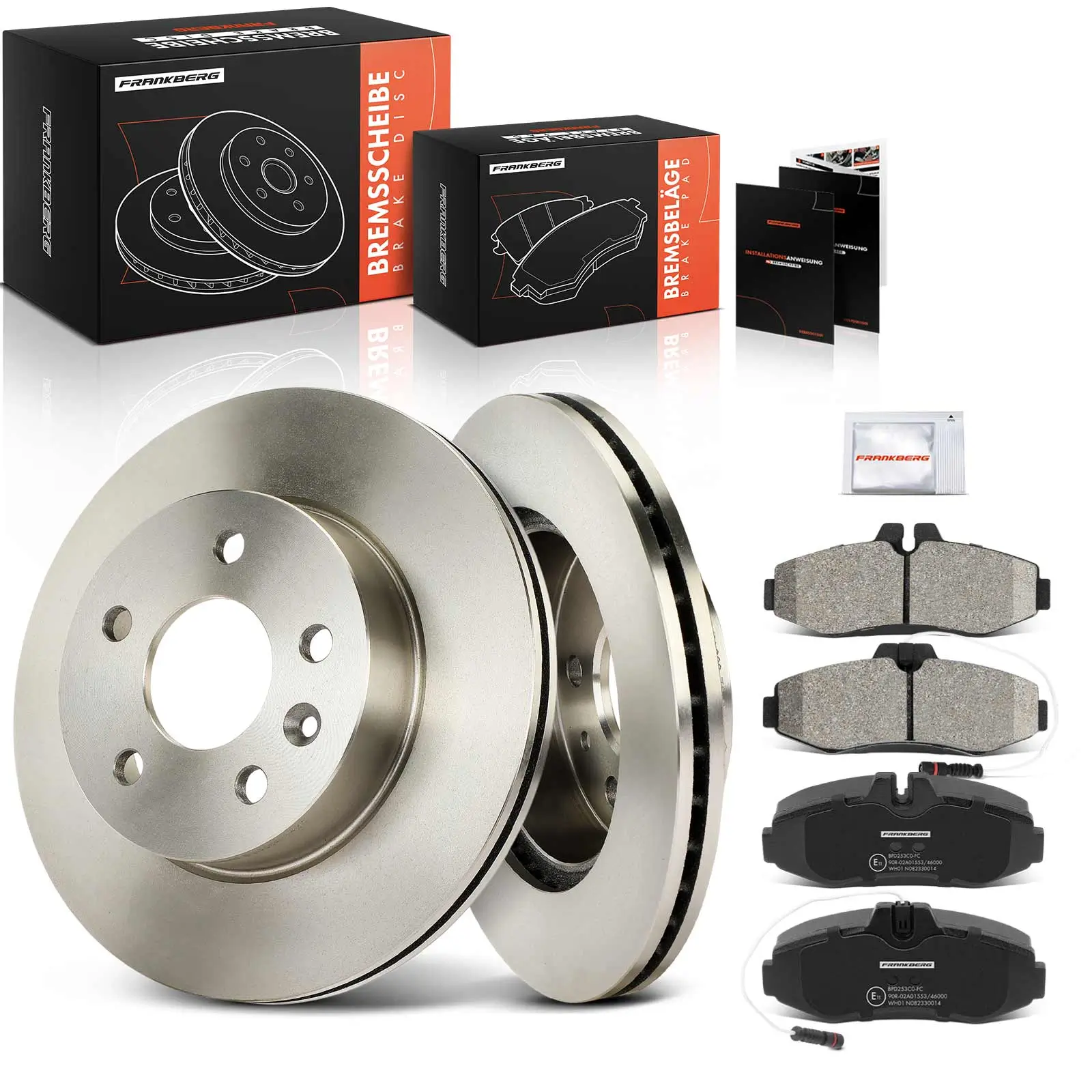 Bremsensatz, Scheibenbremse Vorderachse Frankberg 5481FB0033342