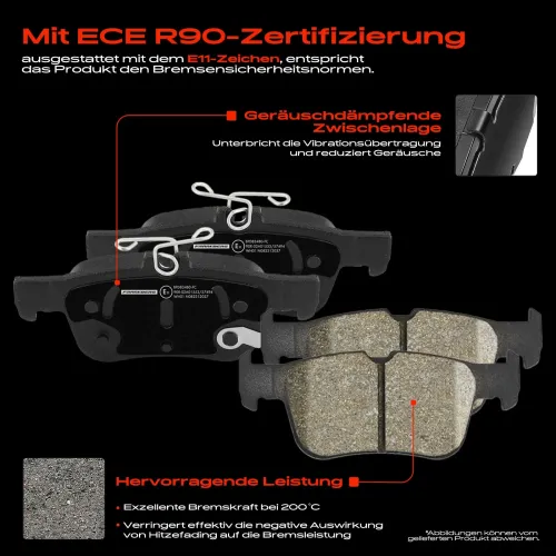 Bremsensatz, Scheibenbremse Hinterachse Frankberg 5481FB0033344 Bild Bremsensatz, Scheibenbremse Hinterachse Frankberg 5481FB0033344
