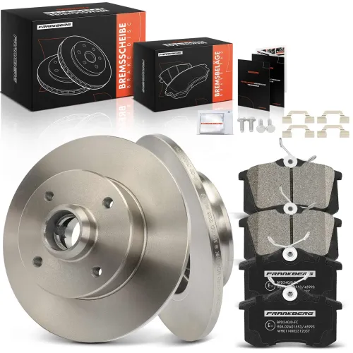 Bremsensatz, Scheibenbremse Hinterachse Frankberg 5481FB0033346 Bild Bremsensatz, Scheibenbremse Hinterachse Frankberg 5481FB0033346