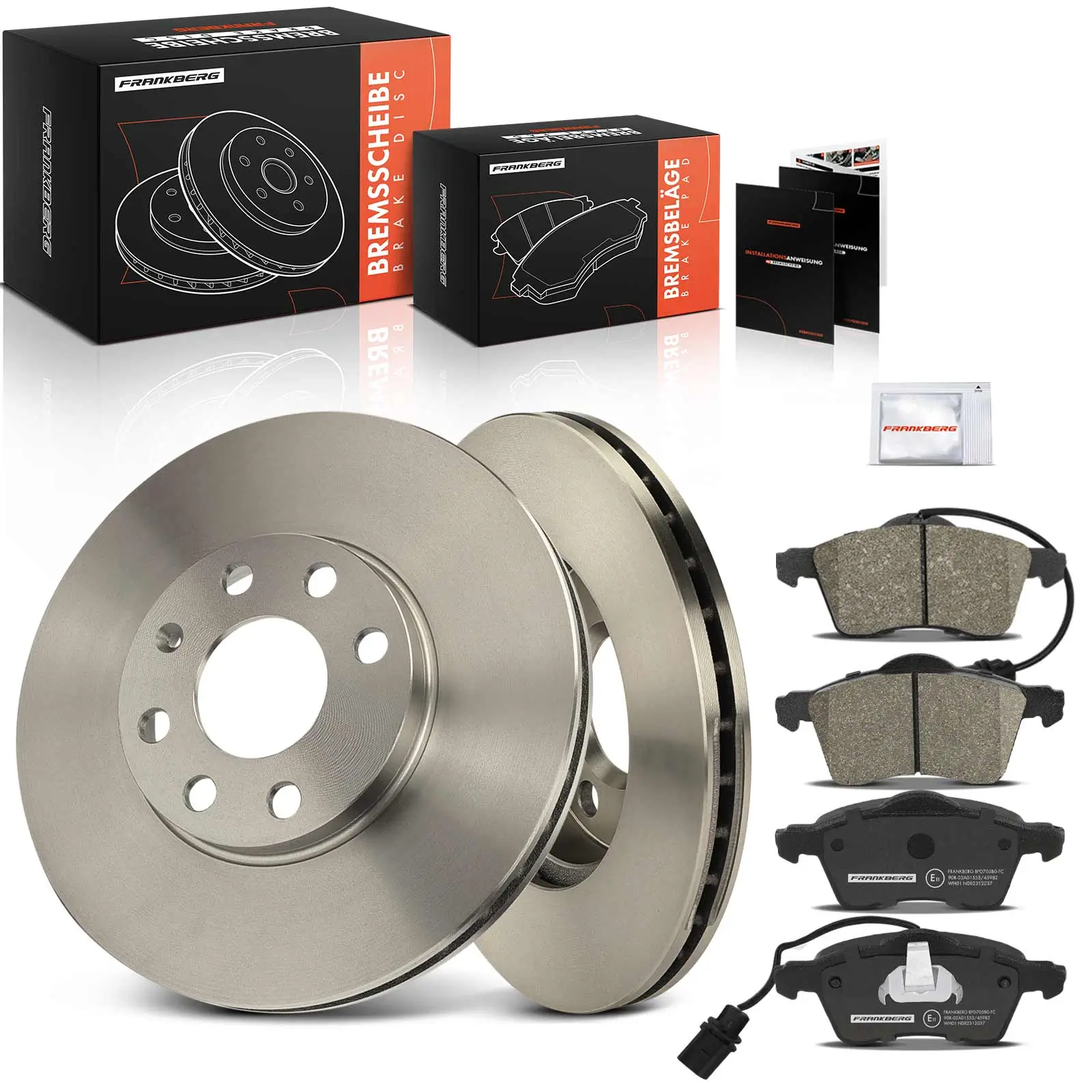 Bremsensatz, Scheibenbremse Vorderachse Frankberg 5481FB0033351