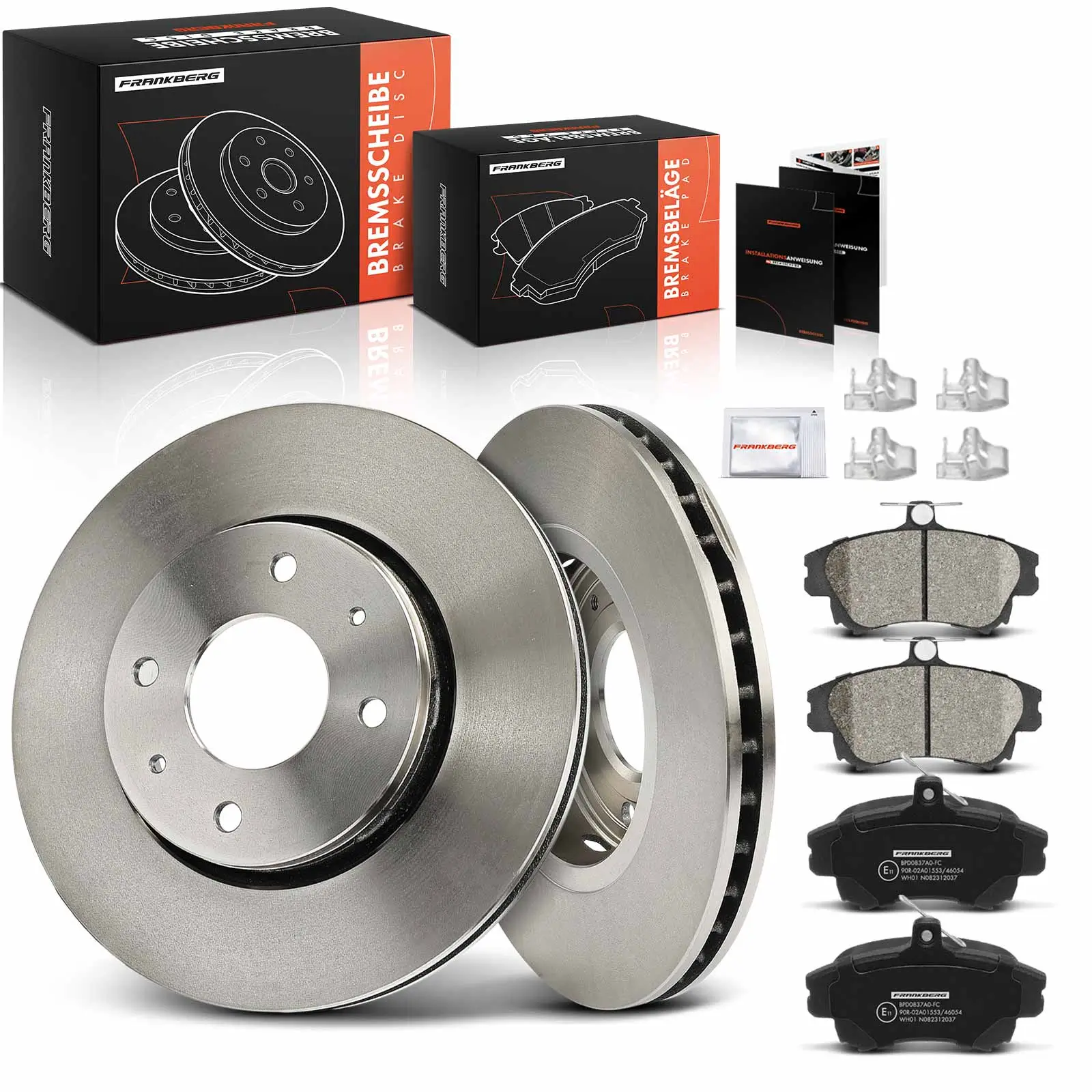 Bremsensatz, Scheibenbremse Vorderachse Frankberg 5481FB0033352