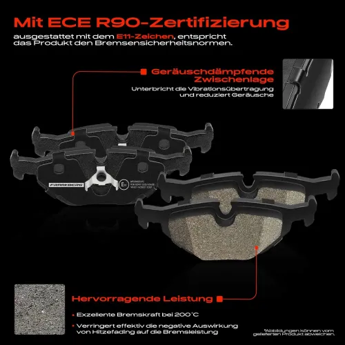 Bremsensatz, Scheibenbremse Hinterachse Frankberg 5481FB0033360 Bild Bremsensatz, Scheibenbremse Hinterachse Frankberg 5481FB0033360