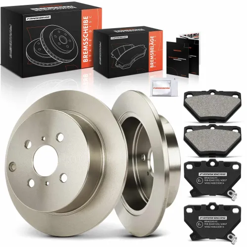 Bremsensatz, Scheibenbremse Hinterachse Frankberg 5481FB0033366 Bild Bremsensatz, Scheibenbremse Hinterachse Frankberg 5481FB0033366