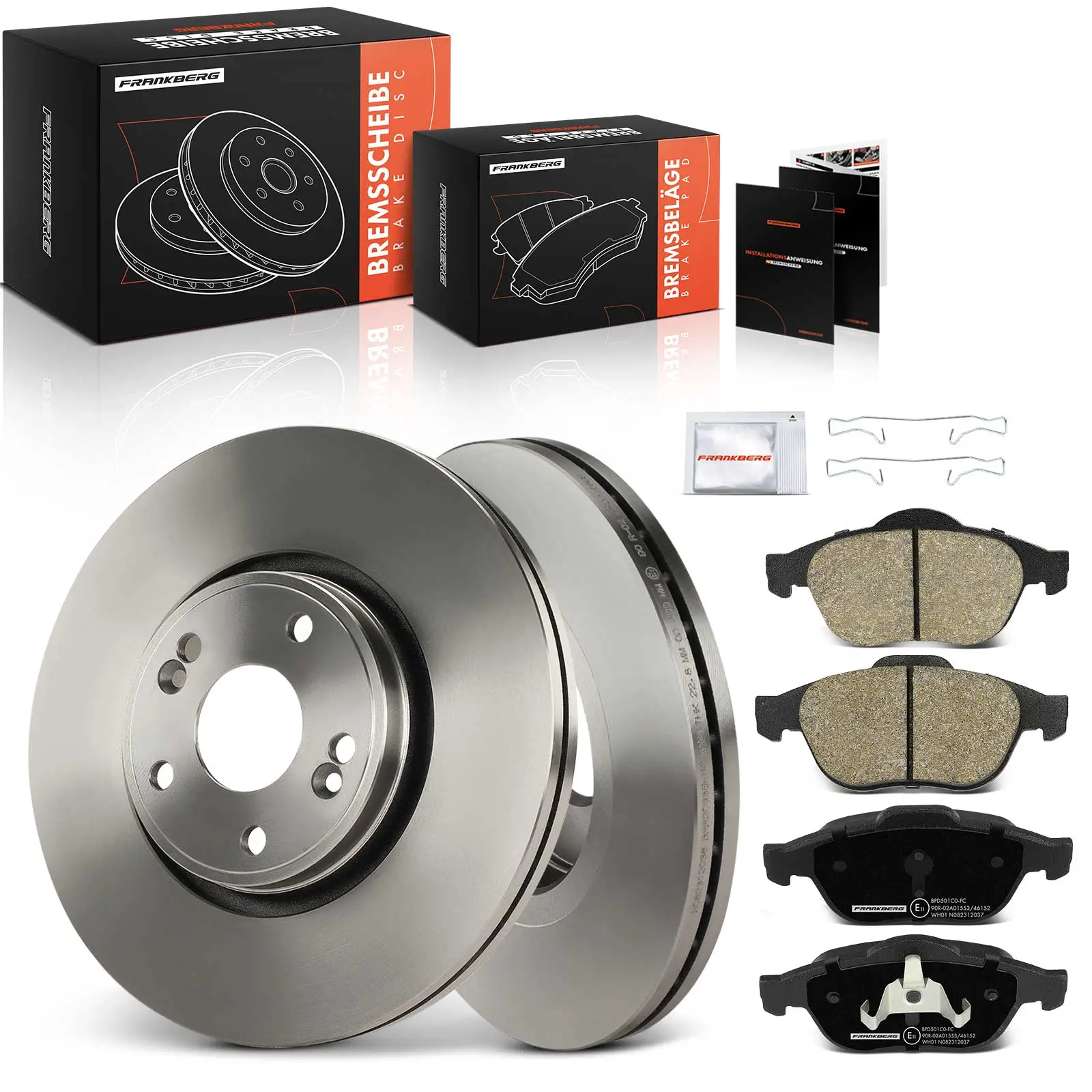 Bremsensatz, Scheibenbremse Vorderachse Frankberg 5481FB0033368