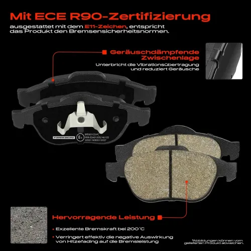 Bremsensatz, Scheibenbremse Vorderachse Frankberg 5481FB0033368 Bild Bremsensatz, Scheibenbremse Vorderachse Frankberg 5481FB0033368