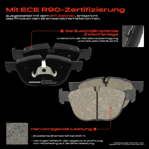 Bremsensatz, Scheibenbremse Vorderachse Frankberg 5481FB0033369 Bild Bremsensatz, Scheibenbremse Vorderachse Frankberg 5481FB0033369