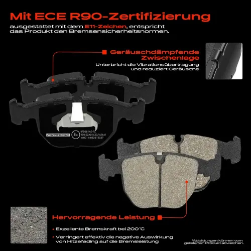 Bremsensatz, Scheibenbremse Vorderachse Frankberg 5481FB0033372 Bild Bremsensatz, Scheibenbremse Vorderachse Frankberg 5481FB0033372