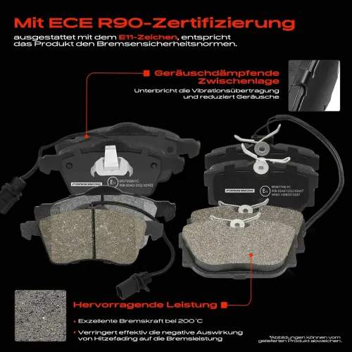 Bremsensatz, Scheibenbremse Vorderachse Hinterachse Frankberg 5481FB0033376 Bild Bremsensatz, Scheibenbremse Vorderachse Hinterachse Frankberg 5481FB0033376