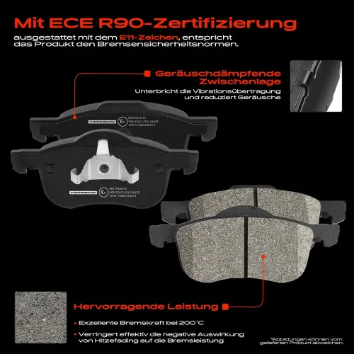Bremsensatz, Scheibenbremse Vorderachse Frankberg 5481FB0033377 Bild Bremsensatz, Scheibenbremse Vorderachse Frankberg 5481FB0033377
