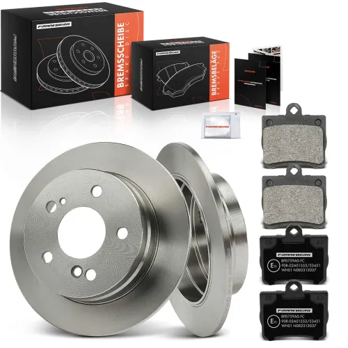 Bremsensatz, Scheibenbremse Hinterachse Frankberg 5481FB0033391 Bild Bremsensatz, Scheibenbremse Hinterachse Frankberg 5481FB0033391