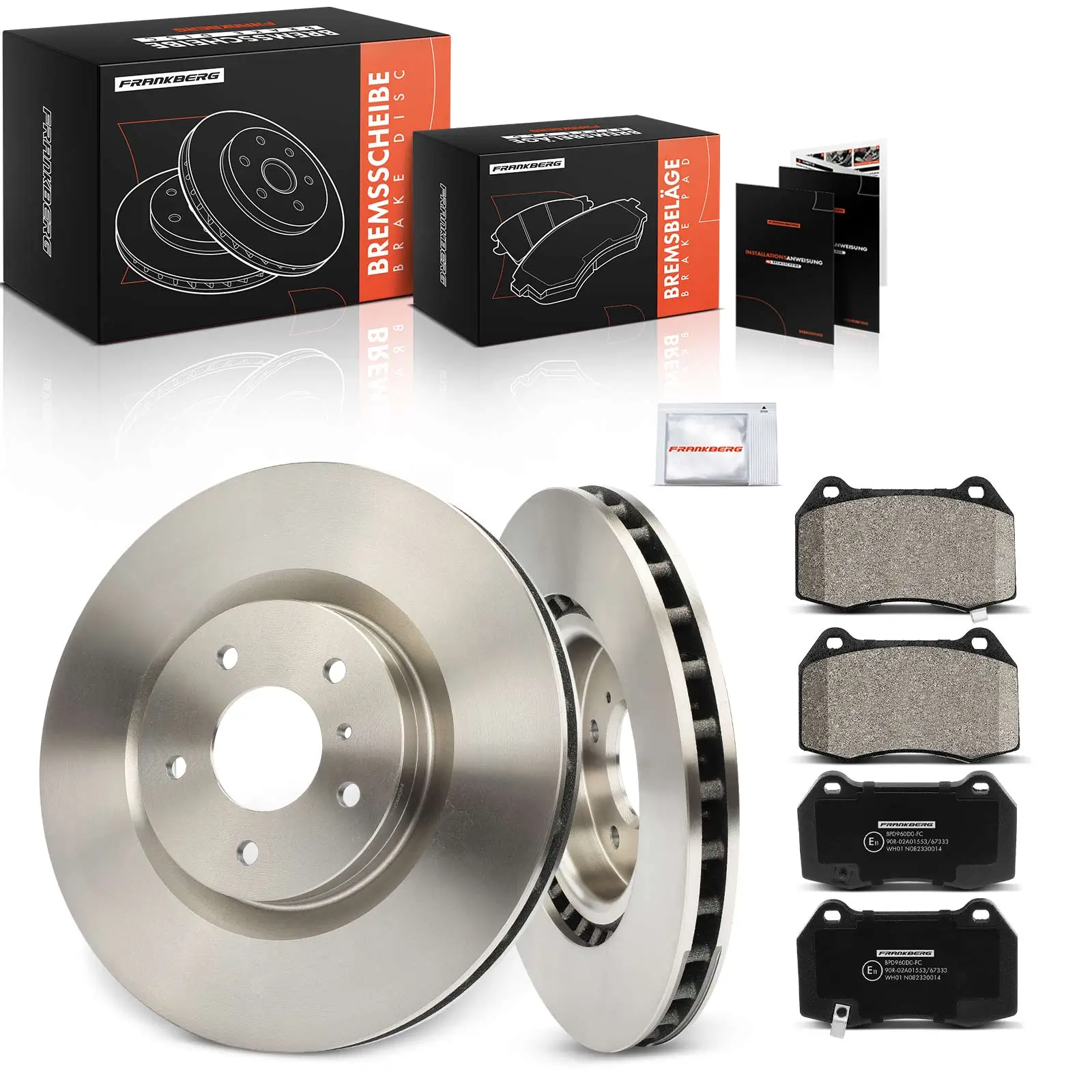 Bremsensatz, Scheibenbremse Vorderachse Frankberg 5481FB0033413