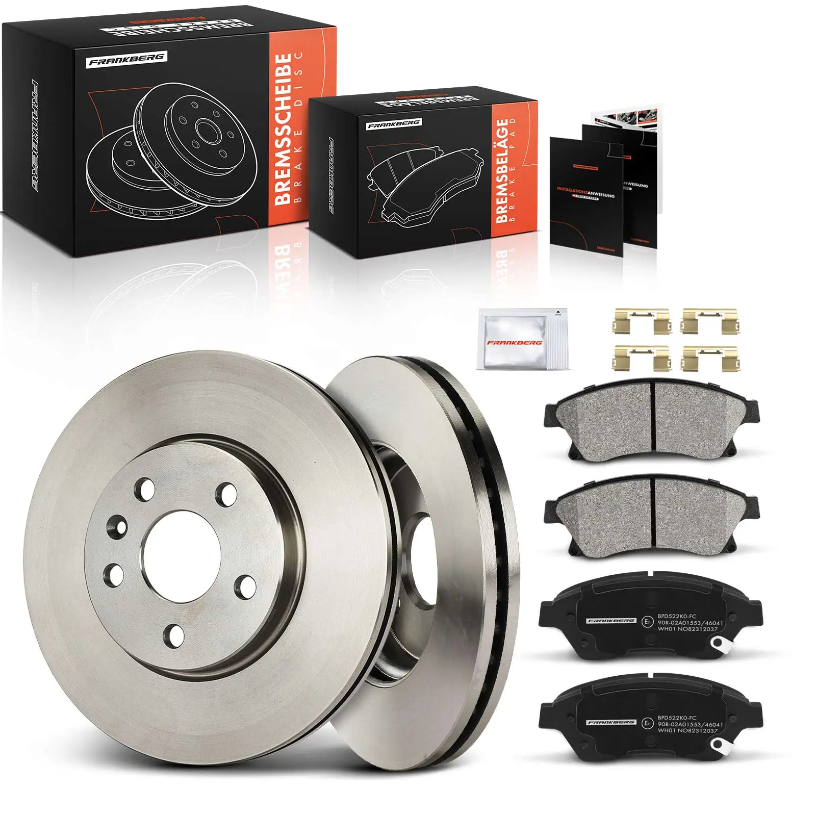 Bremsensatz, Scheibenbremse Vorderachse Frankberg 5481FB0033425