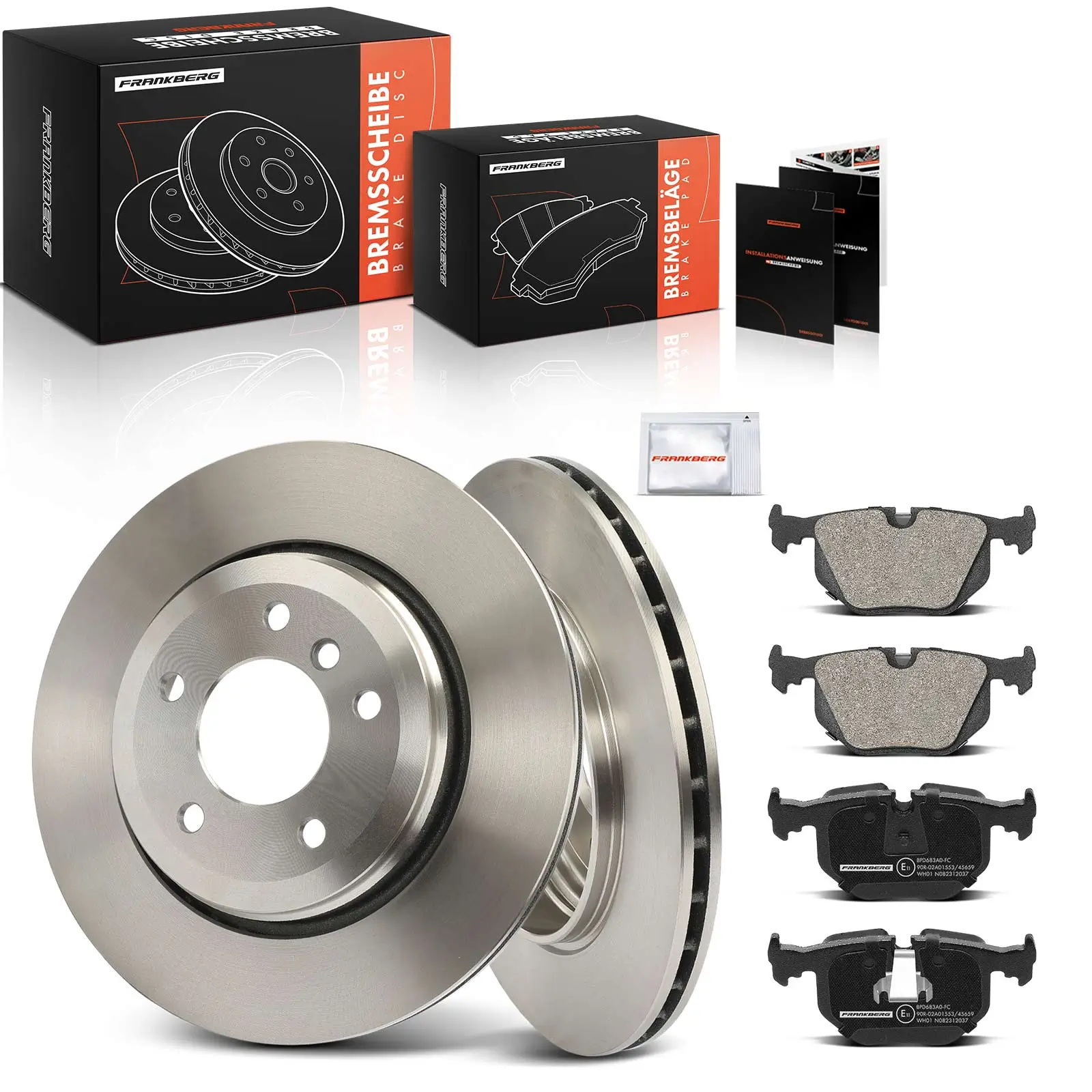 Bremsensatz, Scheibenbremse Hinterachse Frankberg 5481FB0033430