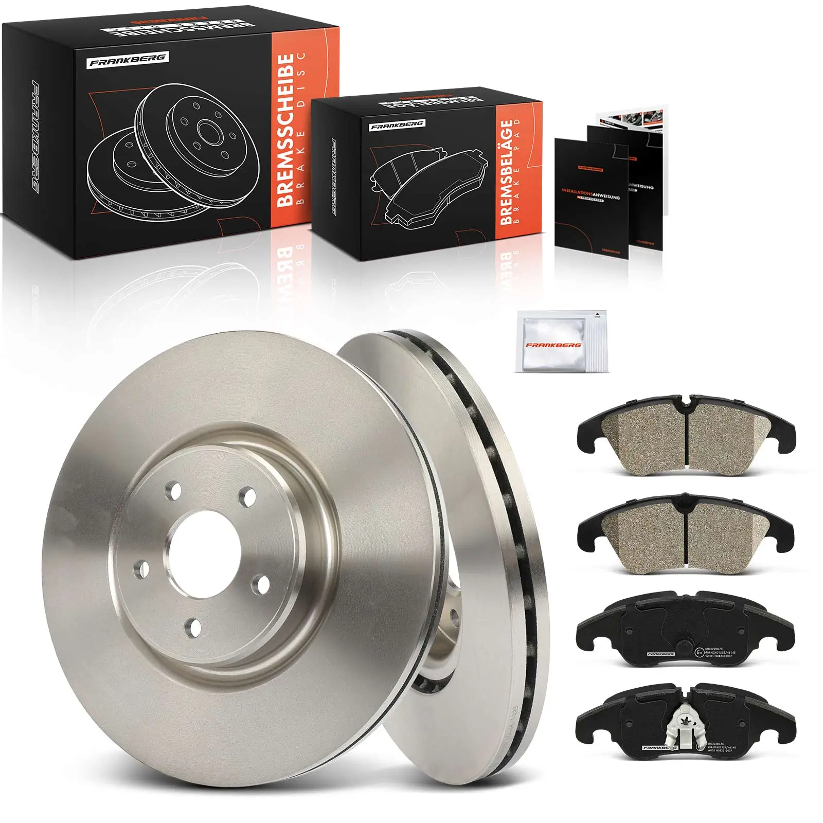 Bremsensatz, Scheibenbremse Vorderachse Frankberg 5481FB0033442