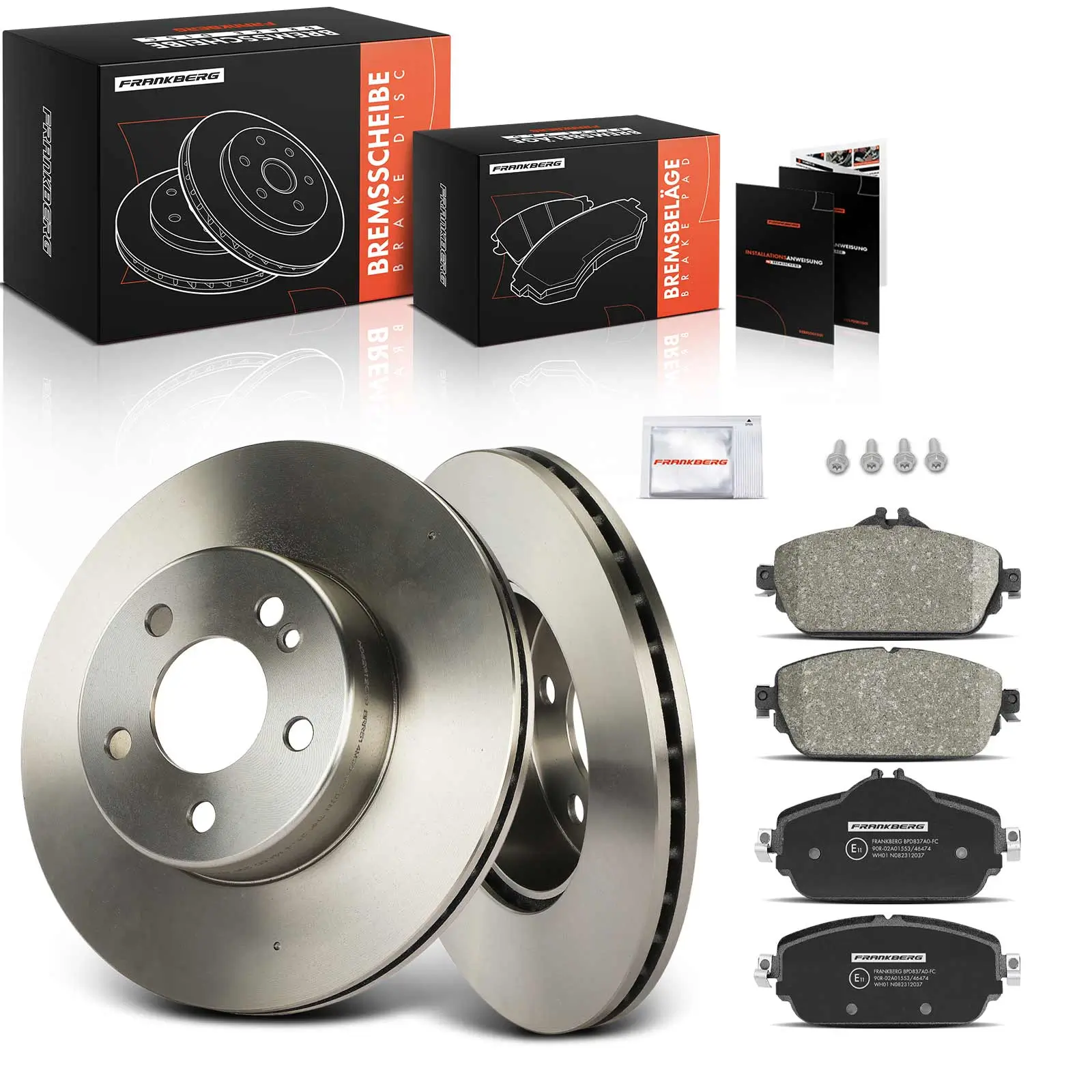 Bremsensatz, Scheibenbremse Vorderachse Frankberg 5481FB0033452