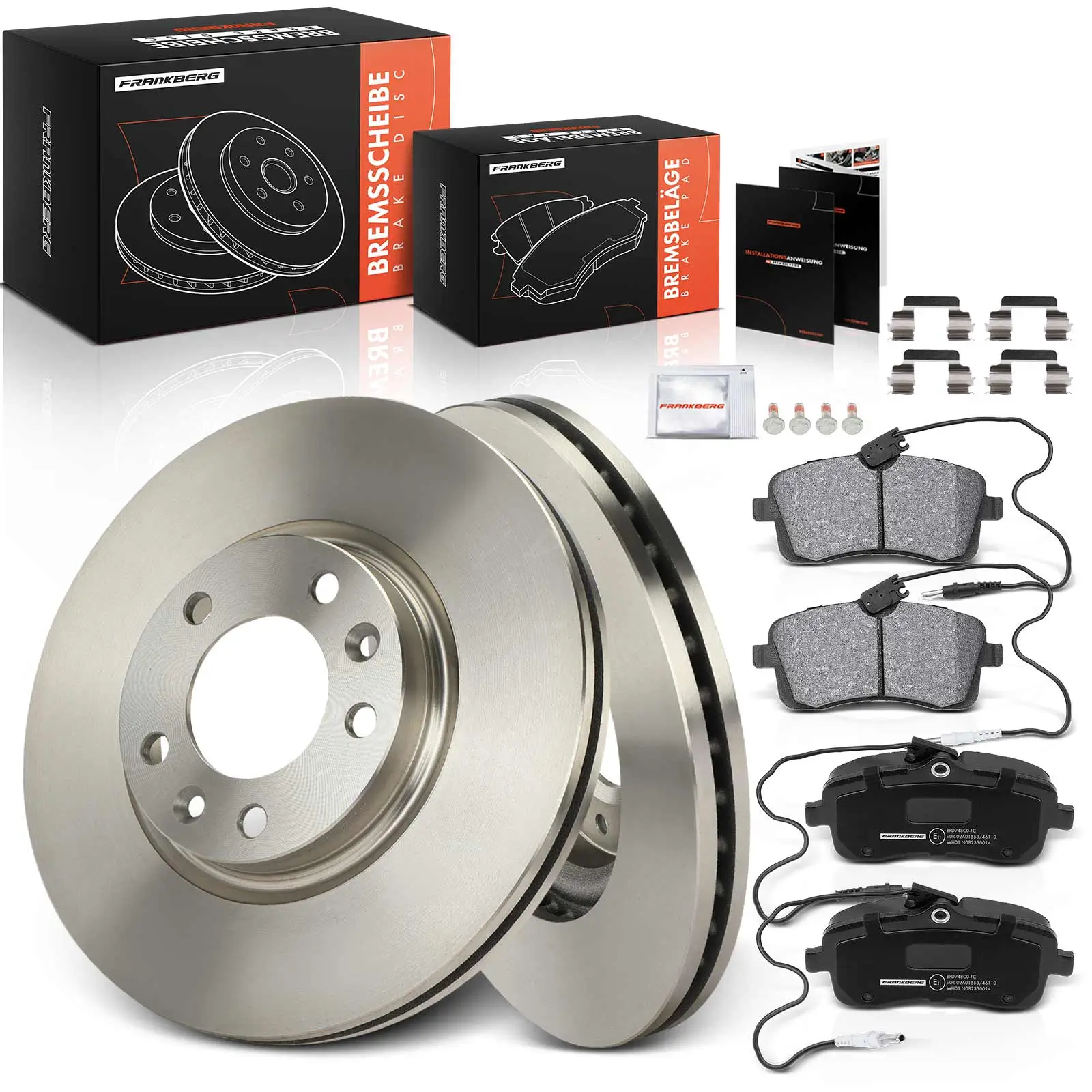 Bremsensatz, Scheibenbremse Vorderachse Frankberg 5481FB0033462