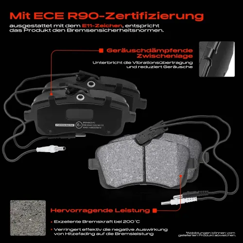 Bremsensatz, Scheibenbremse Vorderachse Frankberg 5481FB0033462 Bild Bremsensatz, Scheibenbremse Vorderachse Frankberg 5481FB0033462