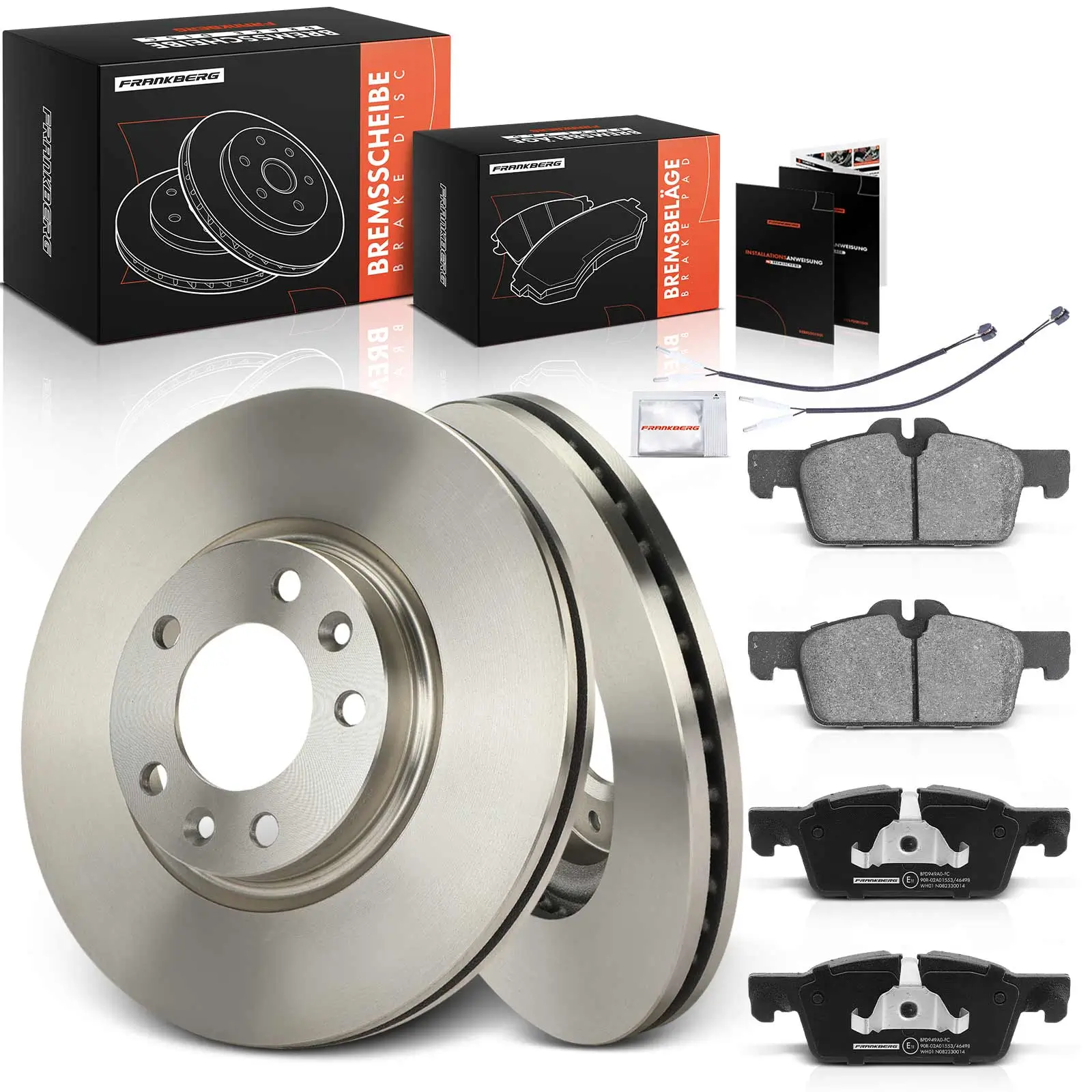 Bremsensatz, Scheibenbremse Vorderachse Frankberg 5481FB0033463