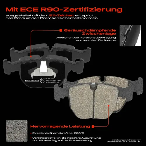 Bremsensatz, Scheibenbremse Vorderachse Frankberg 5481FB0033474 Bild Bremsensatz, Scheibenbremse Vorderachse Frankberg 5481FB0033474