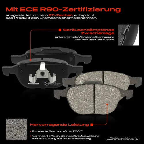 Bremsensatz, Scheibenbremse Vorderachse Frankberg 5481FB0033477 Bild Bremsensatz, Scheibenbremse Vorderachse Frankberg 5481FB0033477