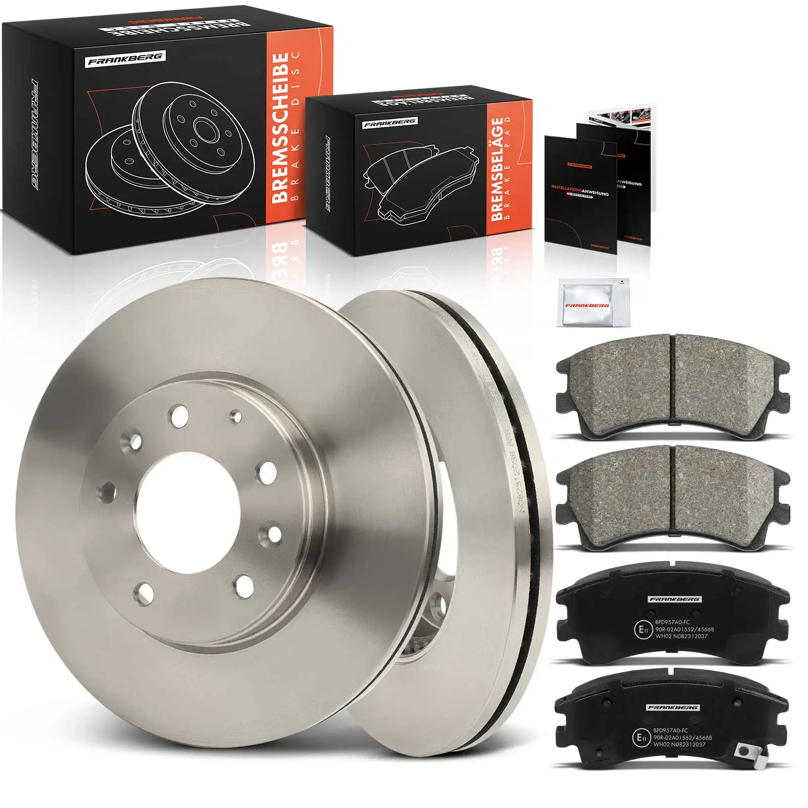 Bremsensatz, Scheibenbremse Vorderachse Frankberg 5481FB0033478