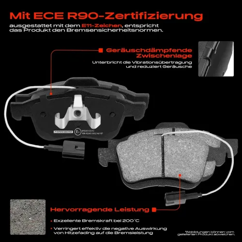 Bremsensatz, Scheibenbremse Vorderachse Frankberg 5481FB0033480 Bild Bremsensatz, Scheibenbremse Vorderachse Frankberg 5481FB0033480