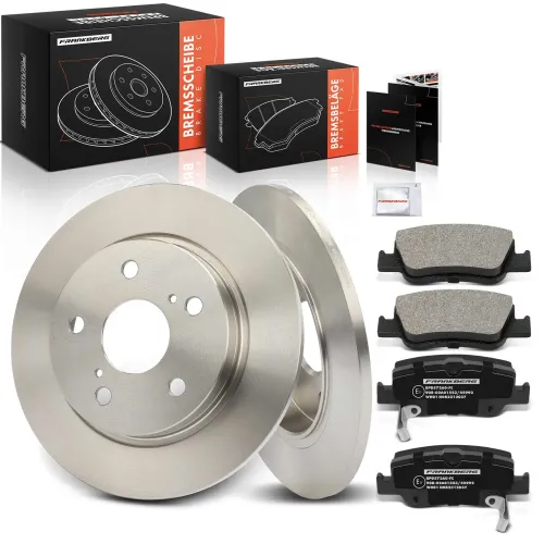 Bremsensatz, Scheibenbremse Hinterachse Frankberg 5481FB0033482 Bild Bremsensatz, Scheibenbremse Hinterachse Frankberg 5481FB0033482