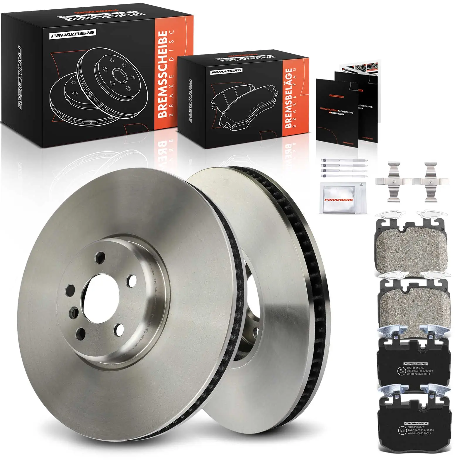 Bremsensatz, Scheibenbremse Vorderachse Frankberg 5481FB0033495