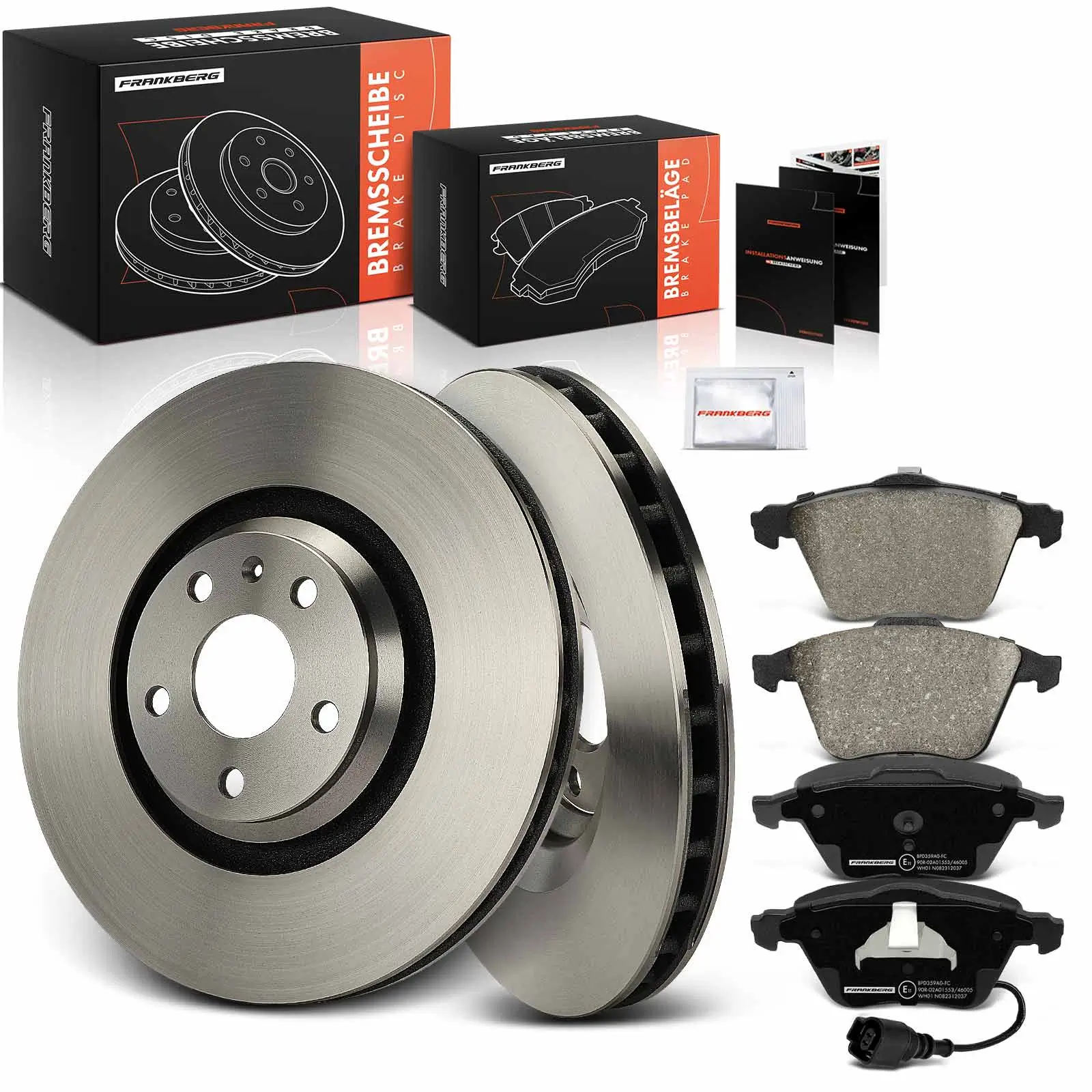 Bremsensatz, Scheibenbremse Vorderachse Frankberg 5481FB0033515