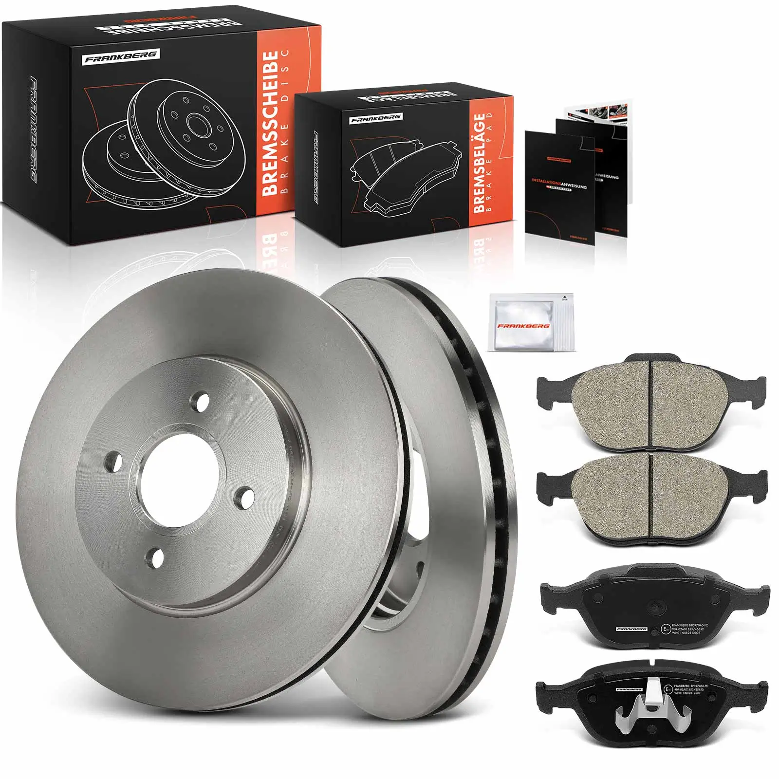 Bremsensatz, Scheibenbremse Vorderachse Frankberg 5481FB0033524
