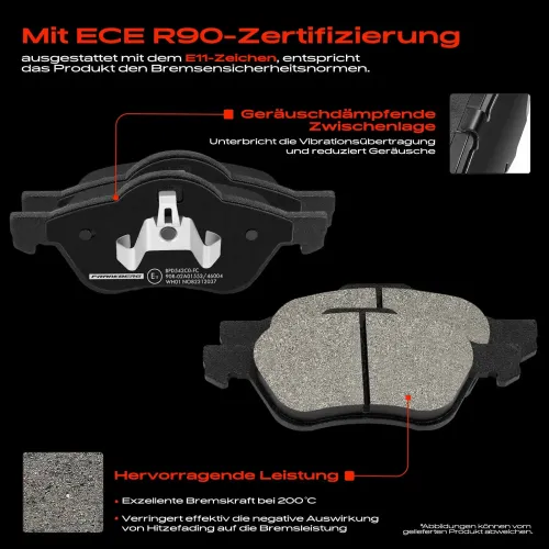 Bremsensatz, Scheibenbremse Vorderachse Frankberg 5481FB0033526 Bild Bremsensatz, Scheibenbremse Vorderachse Frankberg 5481FB0033526