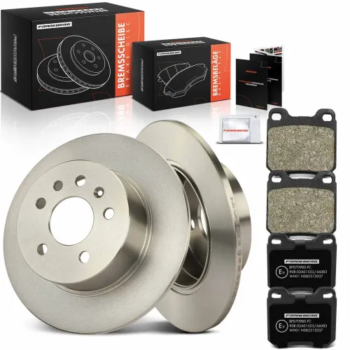 Bremsensatz, Scheibenbremse Hinterachse Frankberg 5481FB0033534 Bild Bremsensatz, Scheibenbremse Hinterachse Frankberg 5481FB0033534