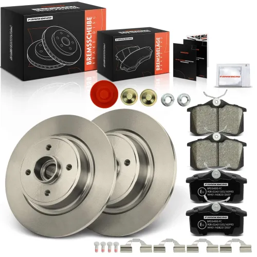 Bremsensatz, Scheibenbremse Hinterachse Frankberg 5481FB0033545 Bild Bremsensatz, Scheibenbremse Hinterachse Frankberg 5481FB0033545