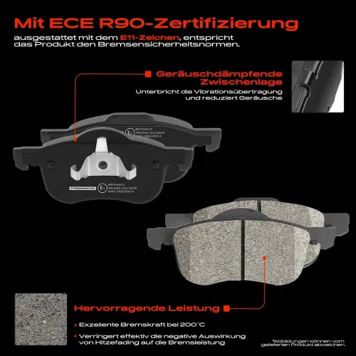 Bremsensatz, Scheibenbremse Vorderachse Frankberg 5481FB0033546 Bild Bremsensatz, Scheibenbremse Vorderachse Frankberg 5481FB0033546