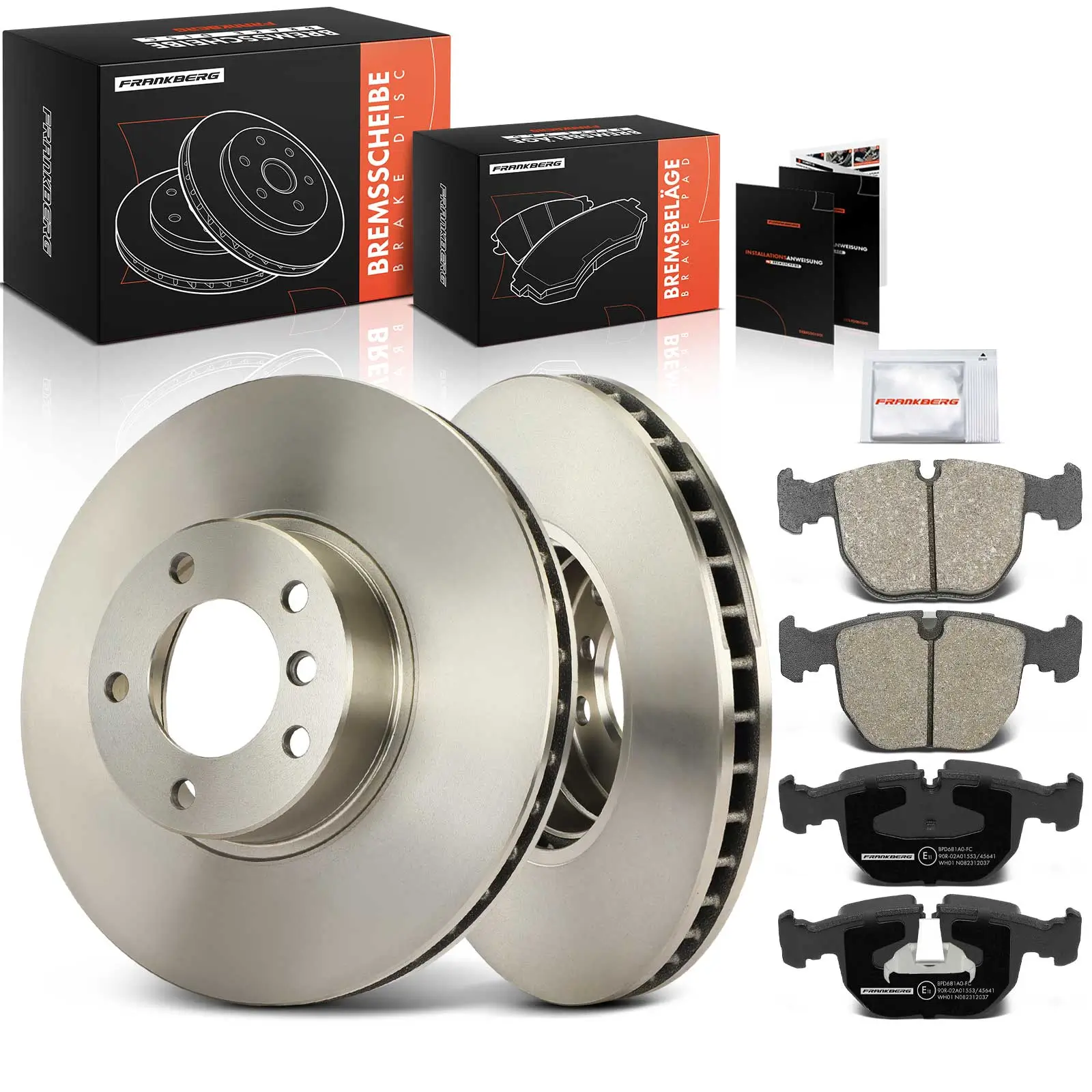 Bremsensatz, Scheibenbremse Vorderachse Frankberg 5481FB0033548